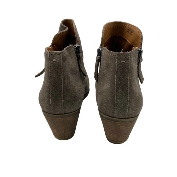 Frye Judith Zip Bootie Taupe - Picture 4 of 8